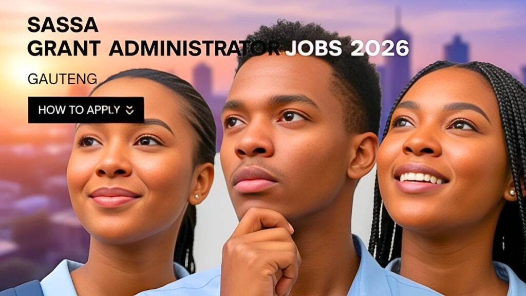 SASSA Careers 2026 How to Apply for Grant Administrator Jobs in Gauteng
