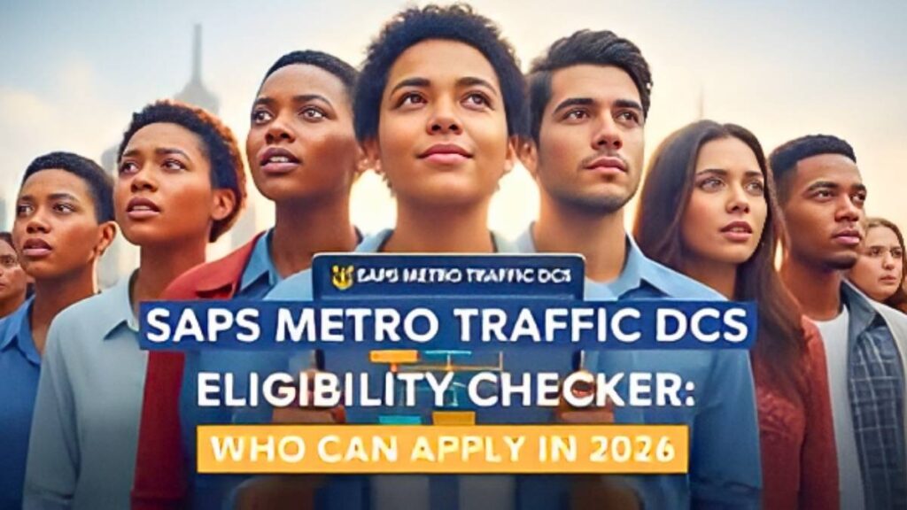 SAPS Metro Traffic DCS 2026 Full Eligibility Checker and Who Can Apply