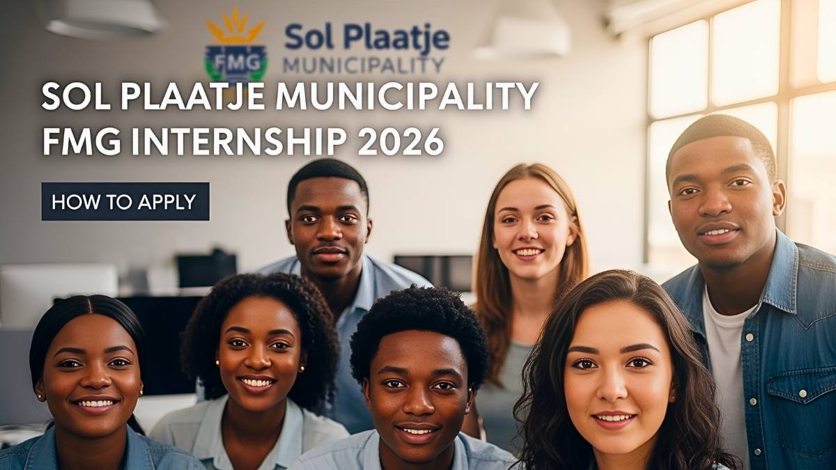 FMG Internship 2026 at Sol Plaatje Municipality Application Process Explained