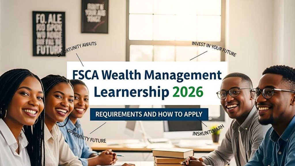 FSCA Wealth Management Learnership 2026 How to Apply and Qualification Details