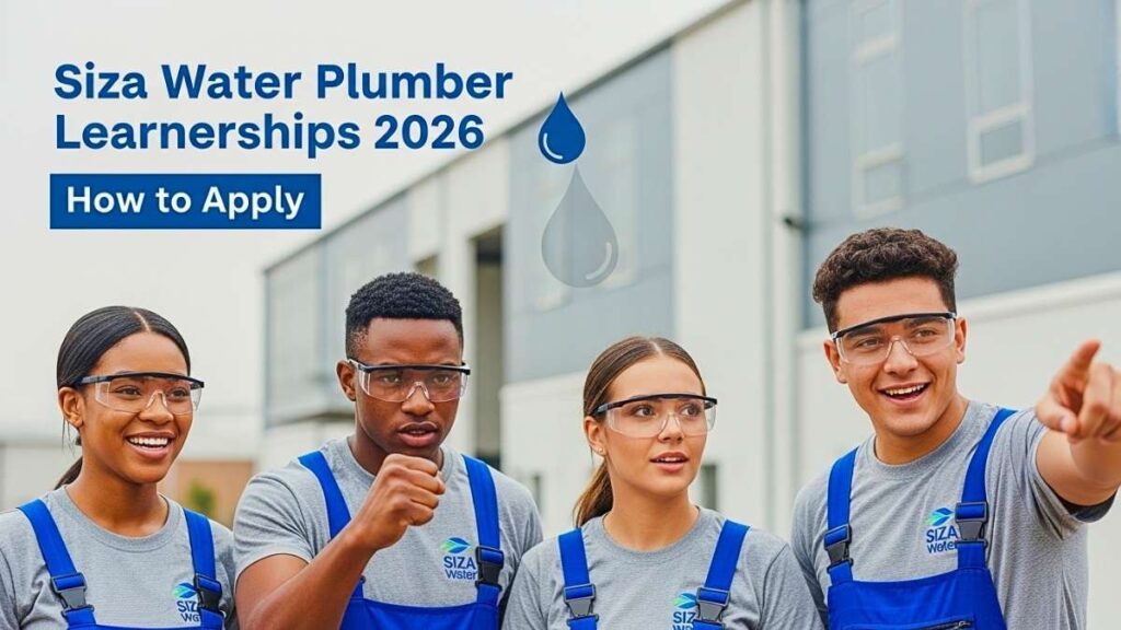 Siza Water Plumber Learnership 2026 Now Open for Applications in South Africa