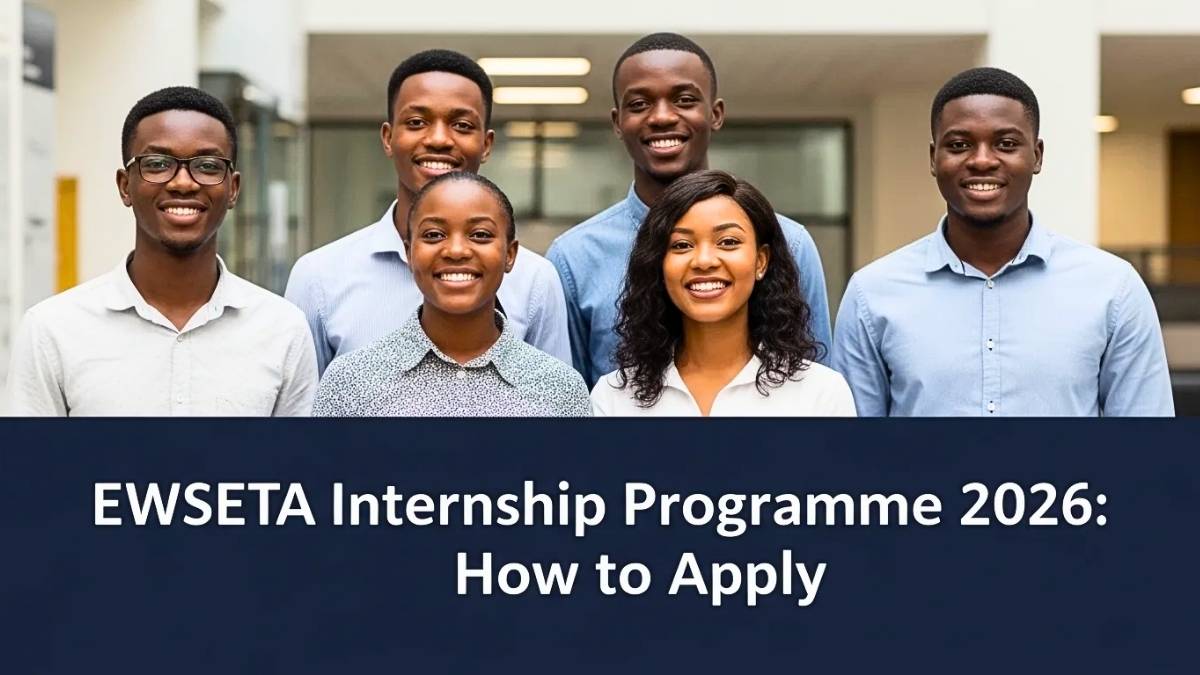 EWSETA 24 Month Internship 2026 Recruitment Eligibility and How to Apply