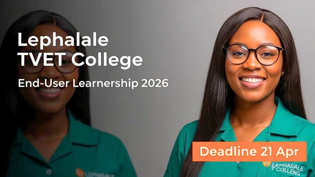 TVET Learnership Alert 2026 Lephalale College End User Programme Deadline Approaching