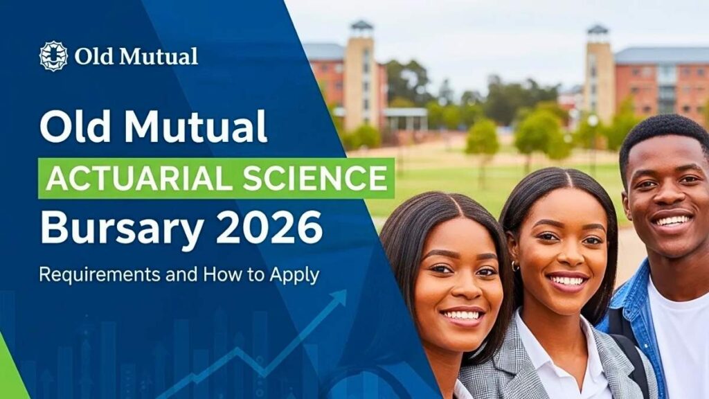 Old Mutual Bursary 2026 for Actuarial Science Requirements And Application Process