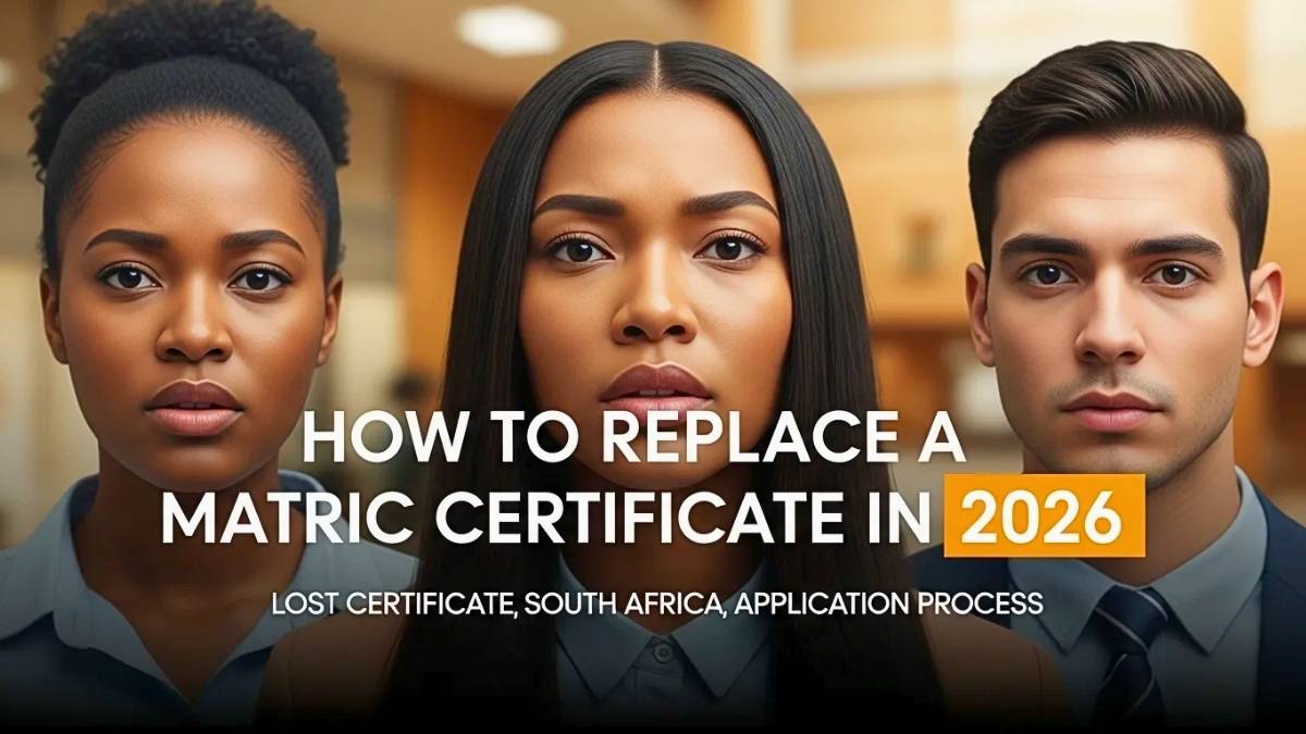 Lost Matric Certificate 2026 Easy Process to Get a Duplicate Certificate